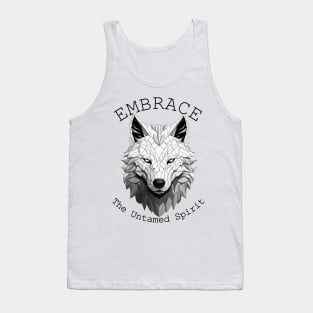 Wolf - the untamed spirit Tank Top